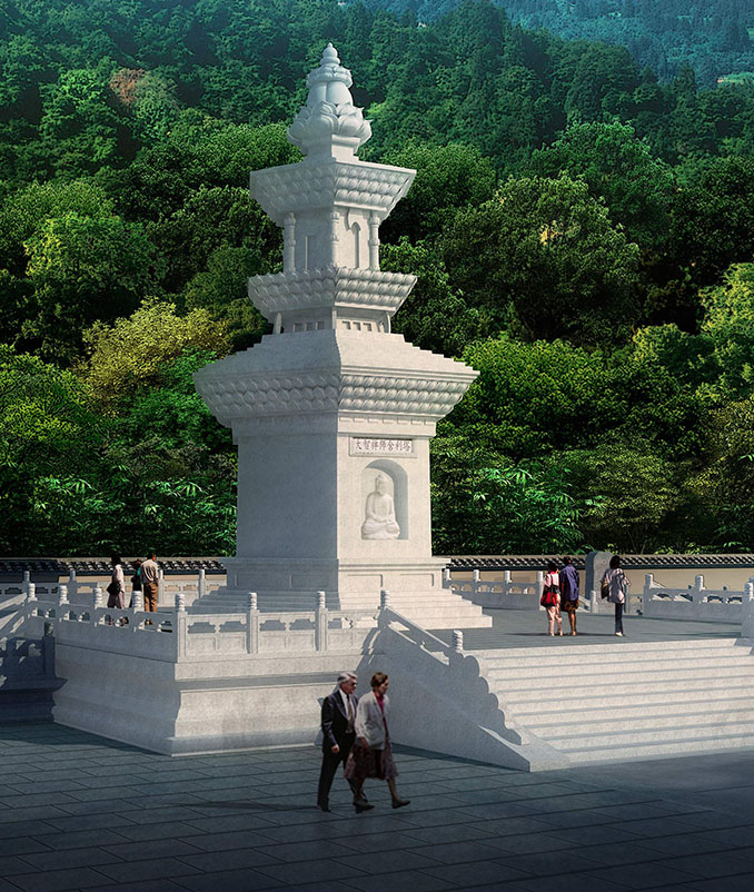 百丈寺祖师塔
