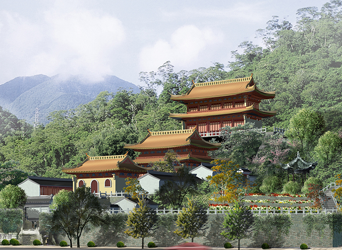 临海市巾子山风景区