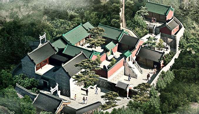 尧山玉皇顶道观