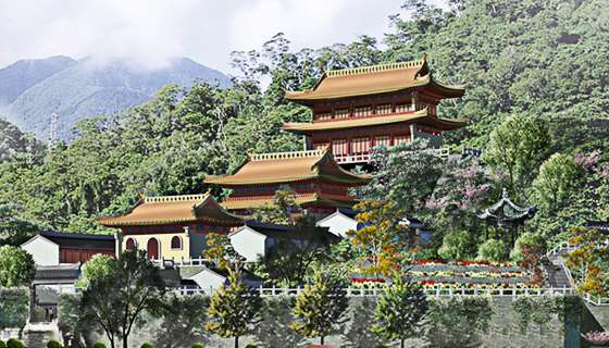 临海市巾子山风景区