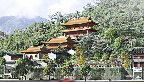 临海市巾子山风景区