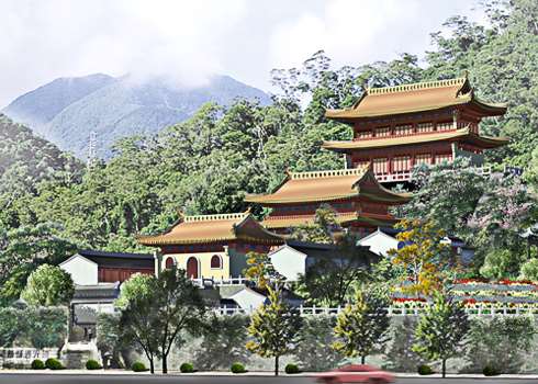 临海市巾子山风景区
