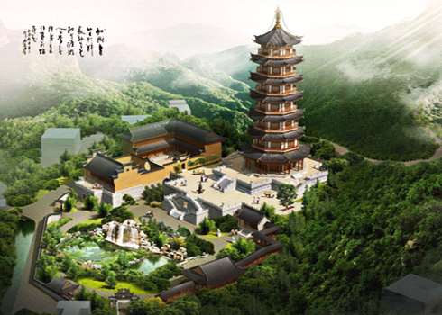 上天竺法喜寺大悲塔及讲堂